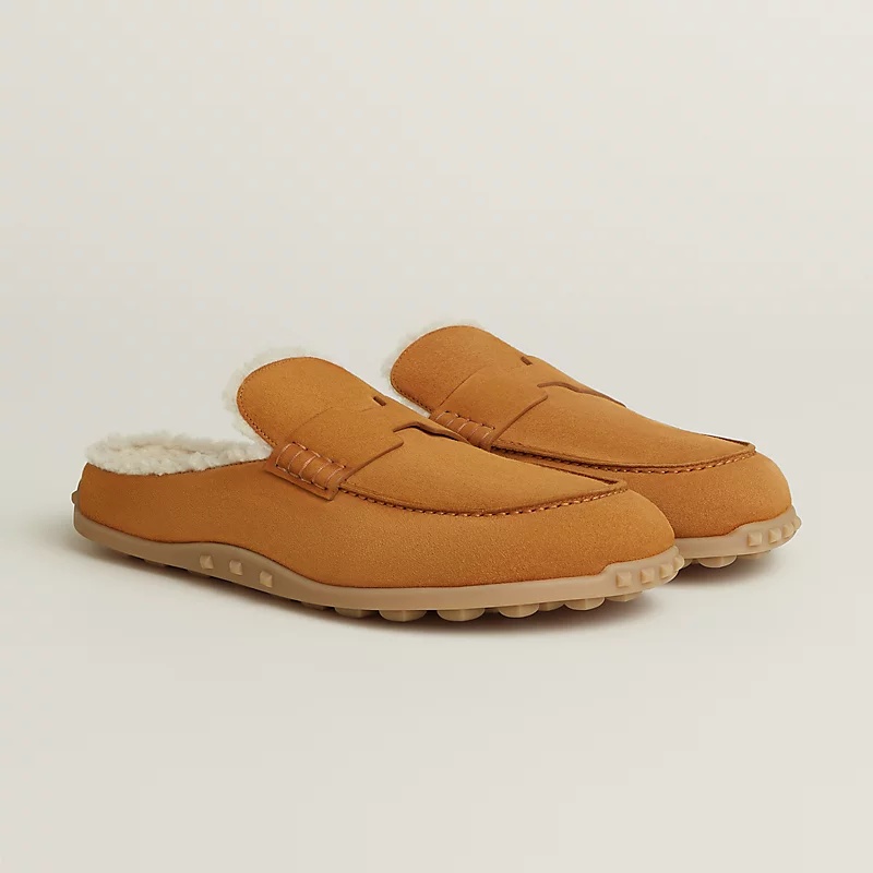 에르메스 뮬 슬림핏 H 자 디자인 H261144Z A3340